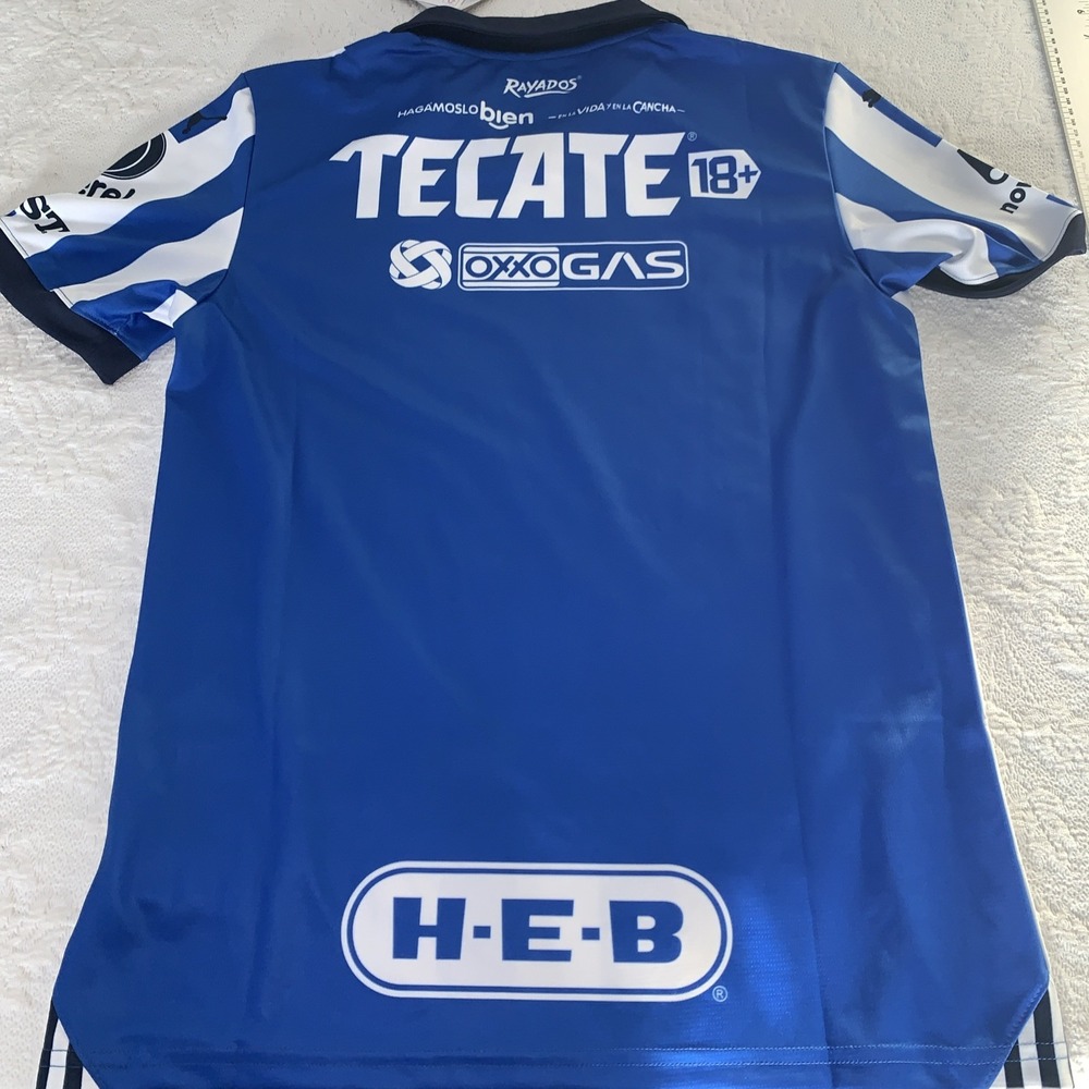 NWT Puma Monterrey 2023/2024 Blue Home Soccer Jersey Men's Medium - Picture 6 of 6